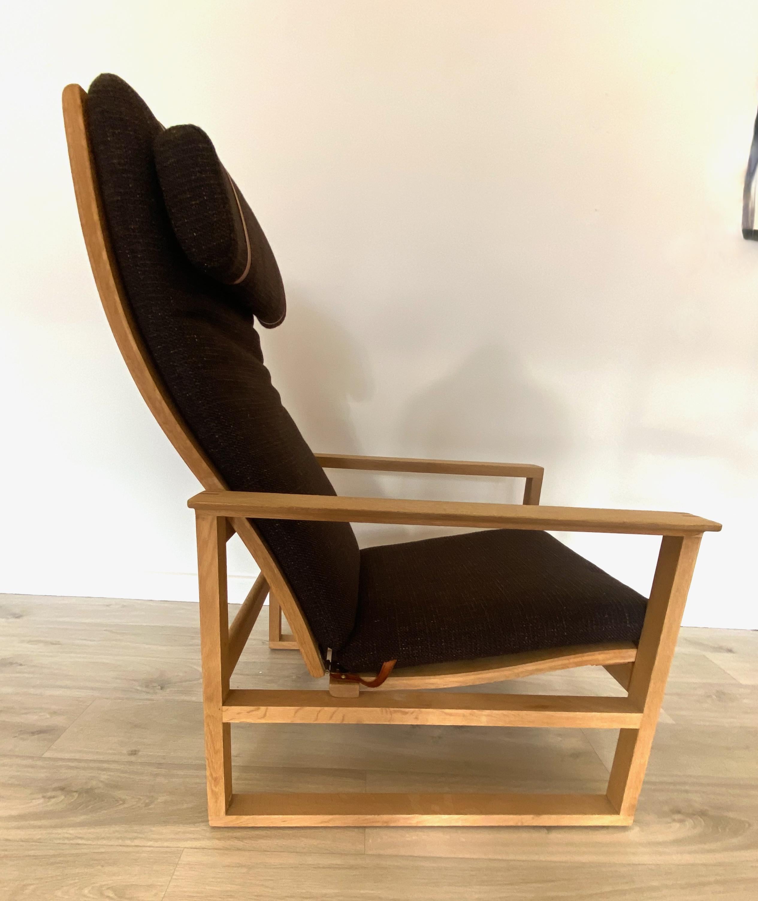 Chaise luge, modèle 2254, par Börge Mogensen pour Fredricia Bon état - En vente à Klintehamn, SE