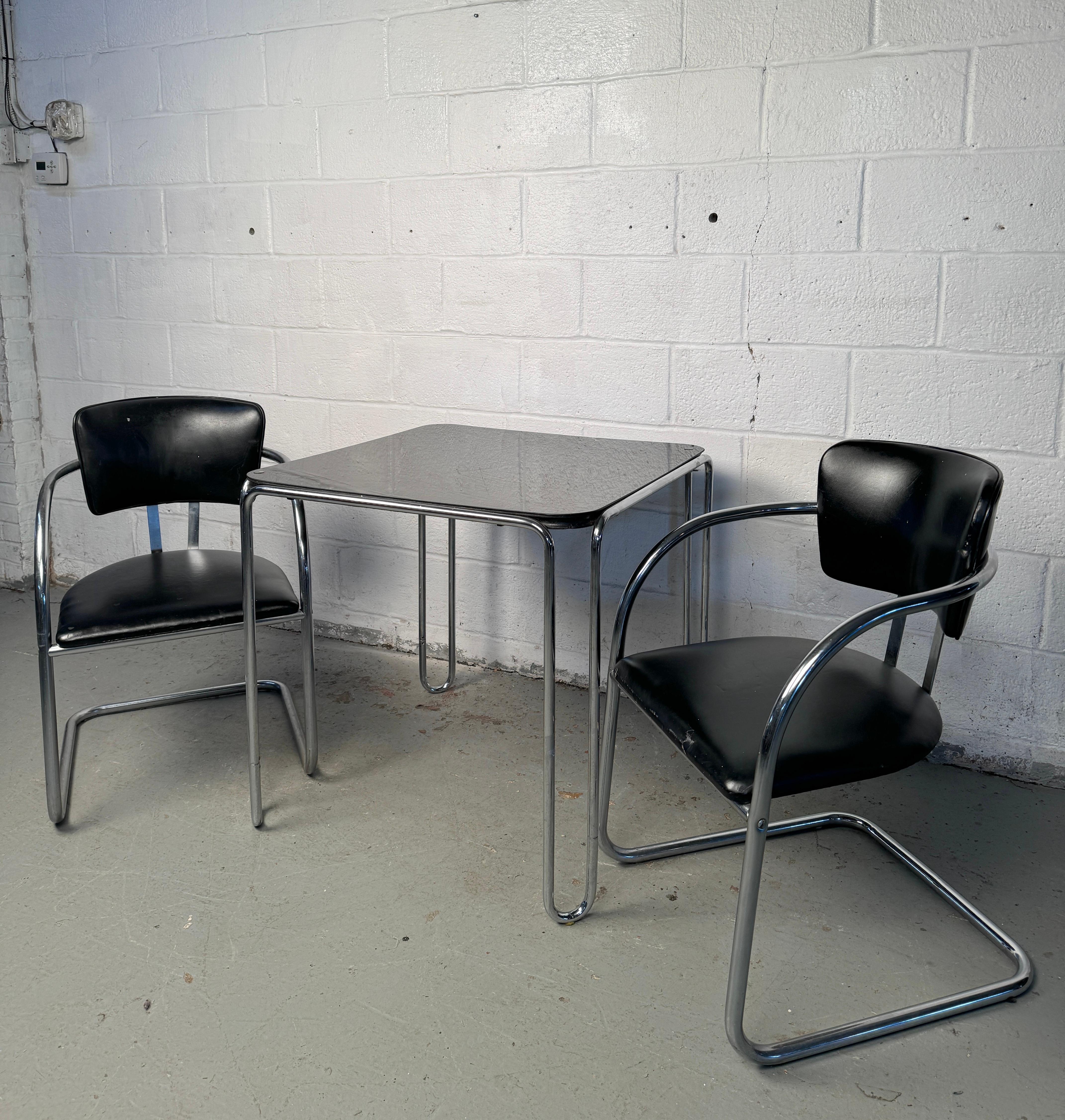 Mid-Century Modern Ensemble de tables B10 du Bauhaus par Marcel Breuer en vente