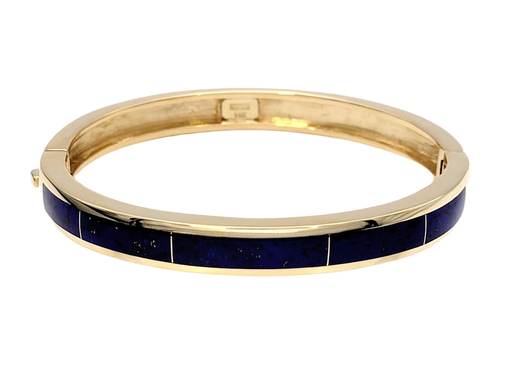 lapis lazuli bangle