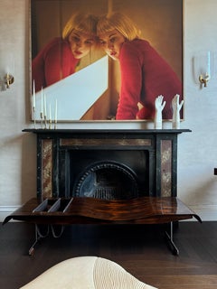 Sleek Brazilian Modernist Onda Bench by Jorge Zalszupin, Moulded Hardwood