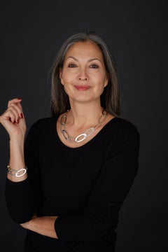 Sleek, Contemporary Flat Oval Link 20"/ 23" Necklace