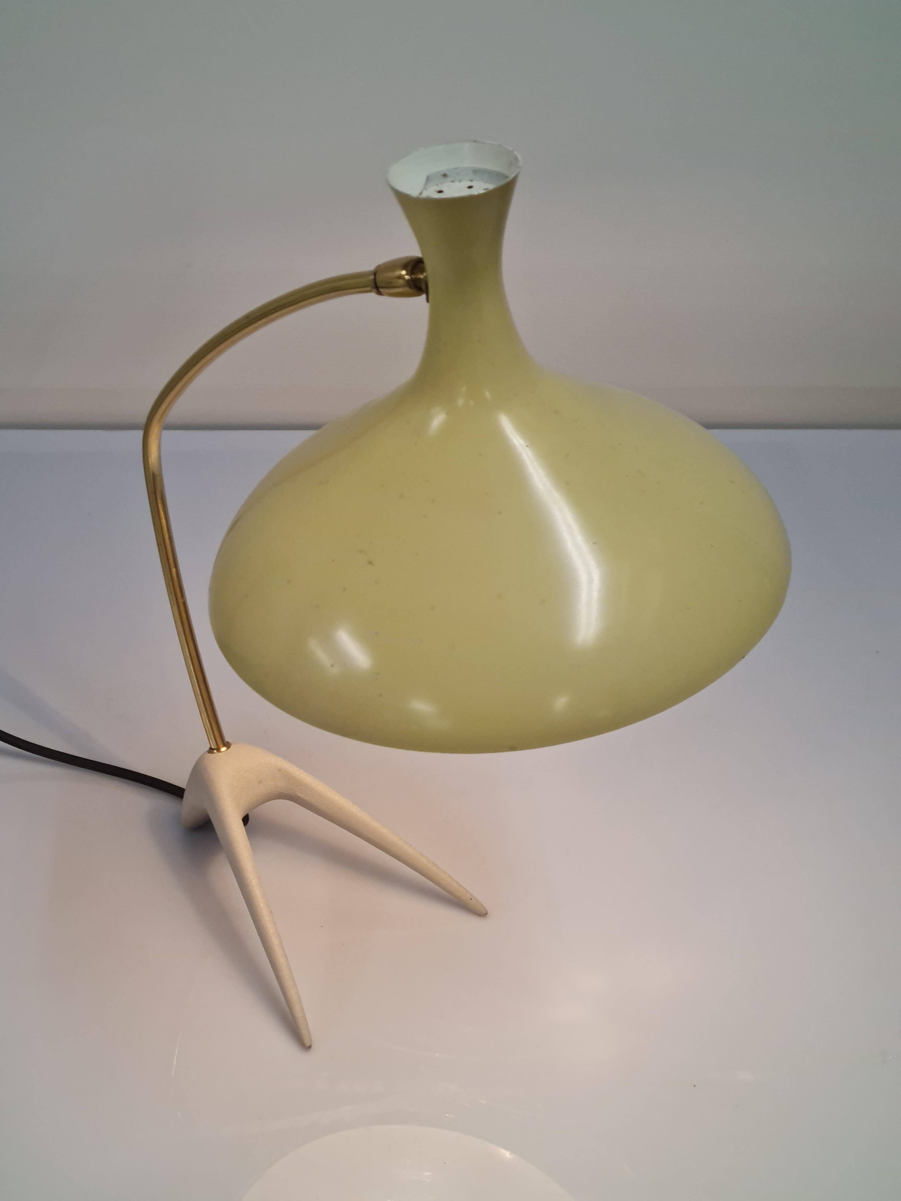 Sleek Crowfoot Table Lamp by Karl-Heinz Kinsky for Cosack For Sale 5