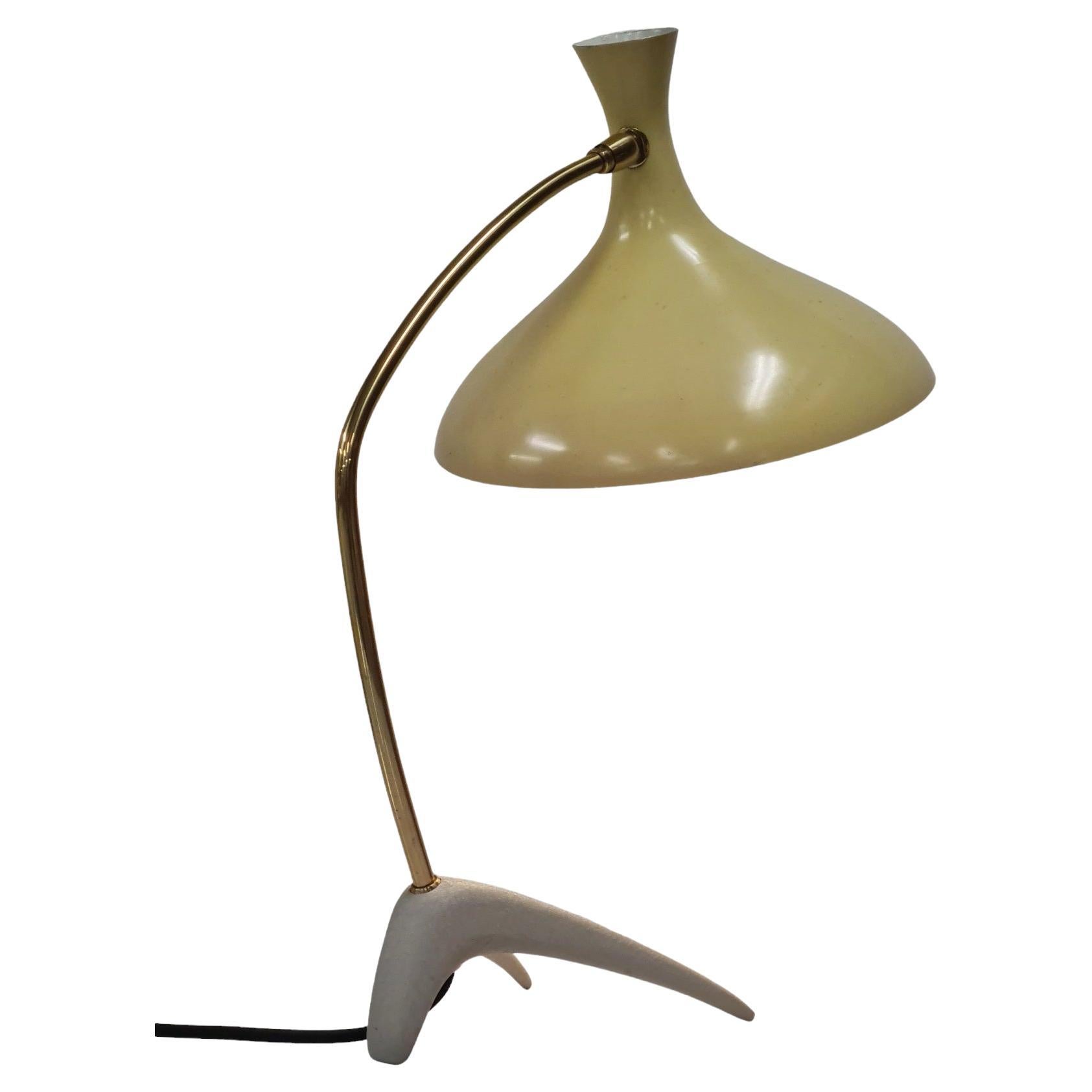 Sleek Crowfoot Table Lamp by Karl-Heinz Kinsky for Cosack For Sale
