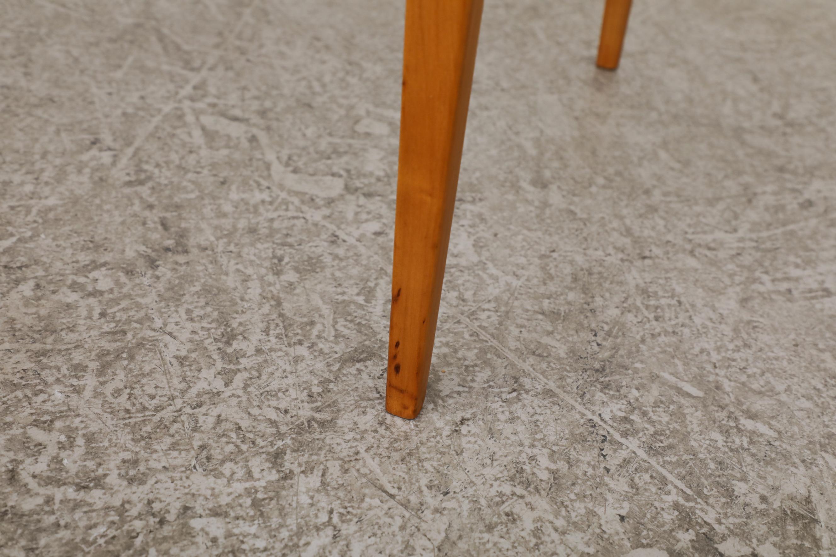Sleek Danish Mid-Century Johannes Andersen Style Console Table in Pecan Wood 7