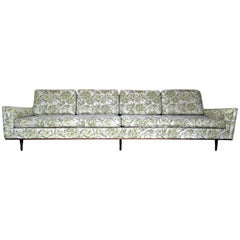 Sleek Elongated Form Sofa in the style of Gio Ponti Sleek Elongated Form Sofa in the style of Gio Ponti