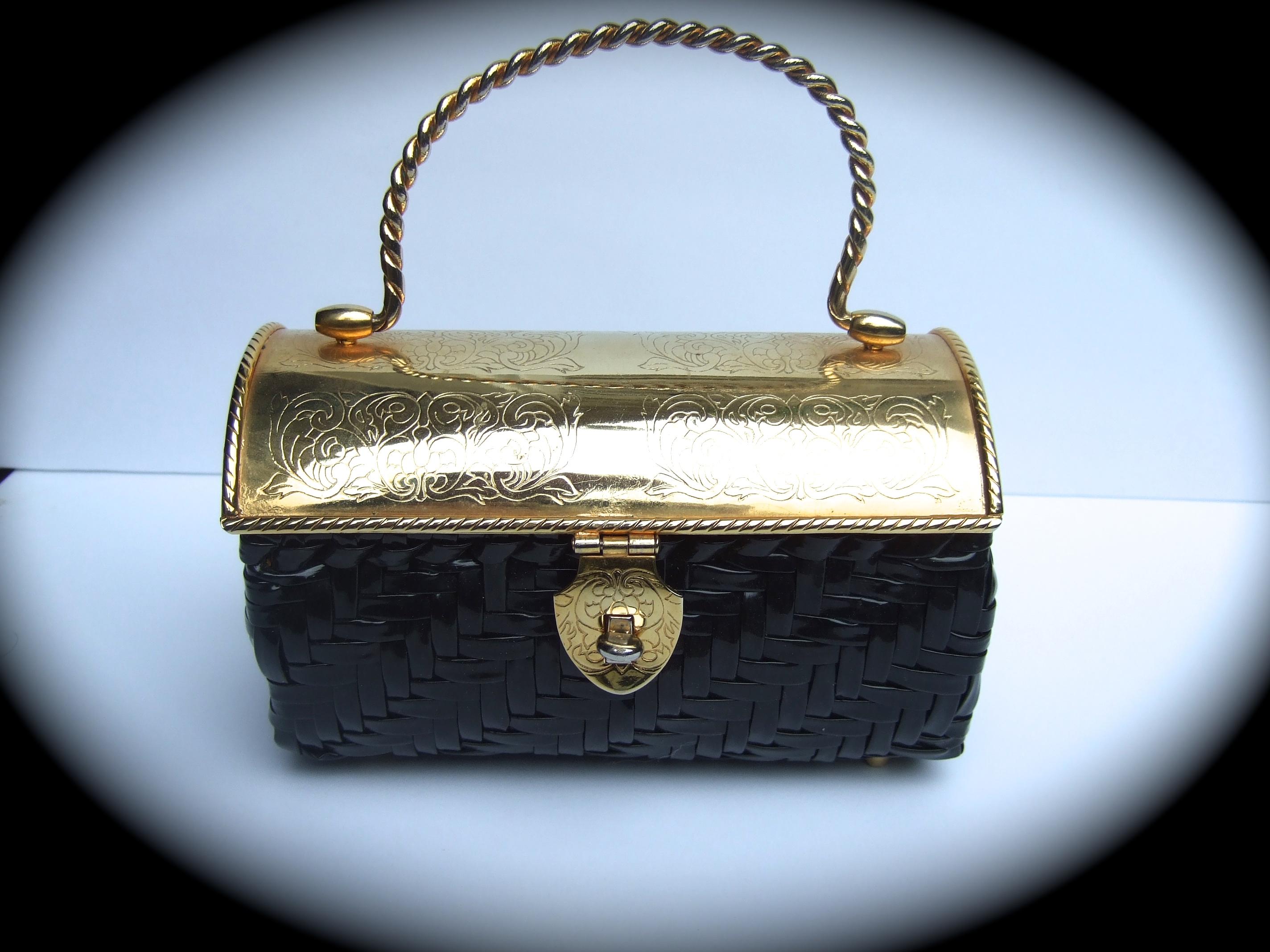 vintage metal box purse