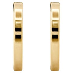 Boucles d
oreilles légères en or 14K (ou 18k sur demande)