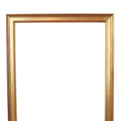 Sleek Gold Frame Classic Wooden Frame Gilded 53x43cm