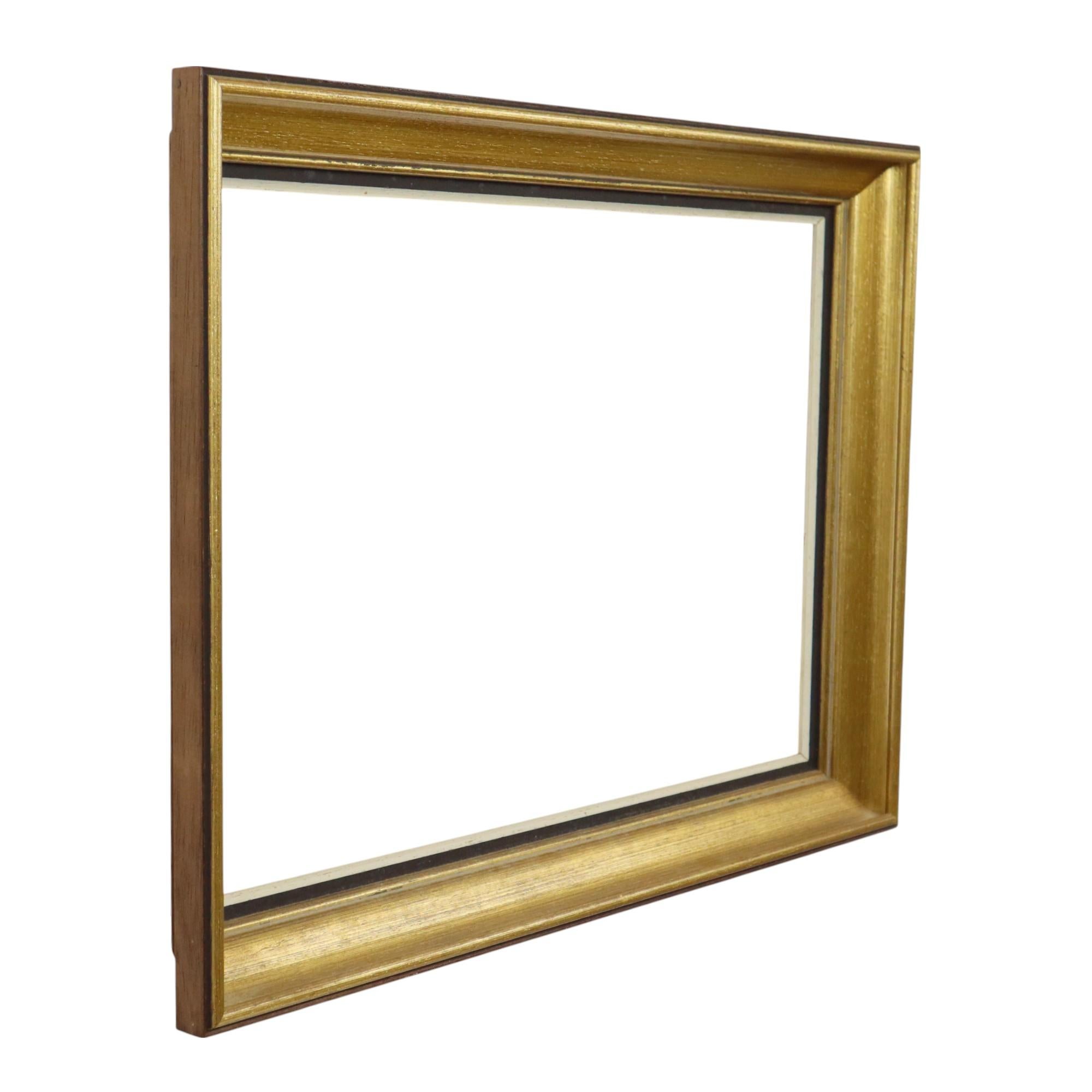 Sleek Golden Wooden Frame Painting Frame Classic 58x43cm For Sale 2
