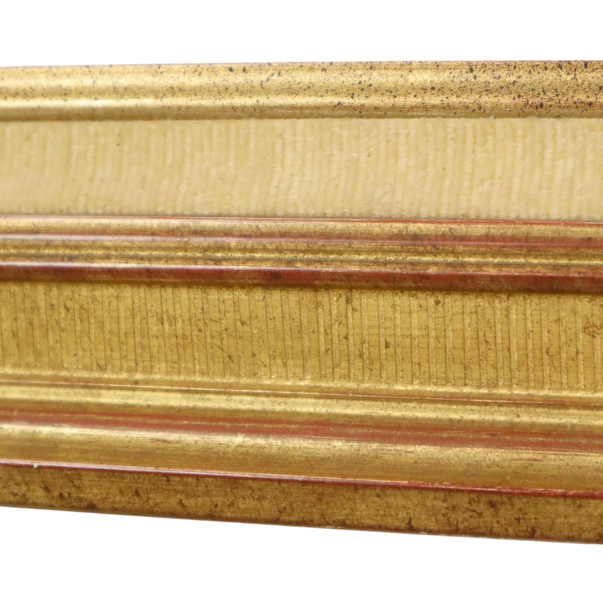 Sleek Golden Wooden Frame Painting Frame Classic 86x63cm For Sale 5