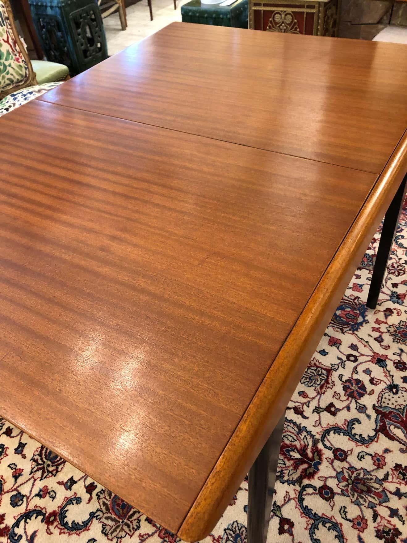 Teak Sleek Great Apartment Size British G Plan Mid-Century Modern Dining Table