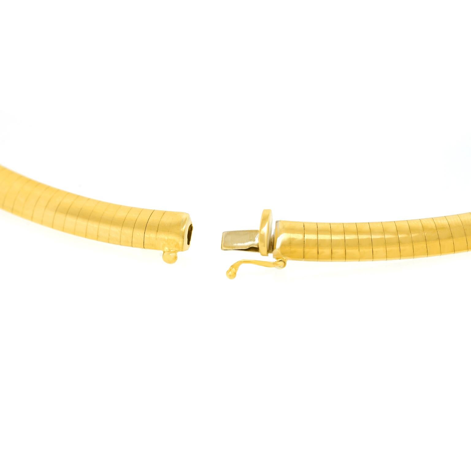 Elegante collana Omega italiana in vendita 4