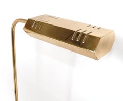 Sleek Mid Century Brass Reading Lamps