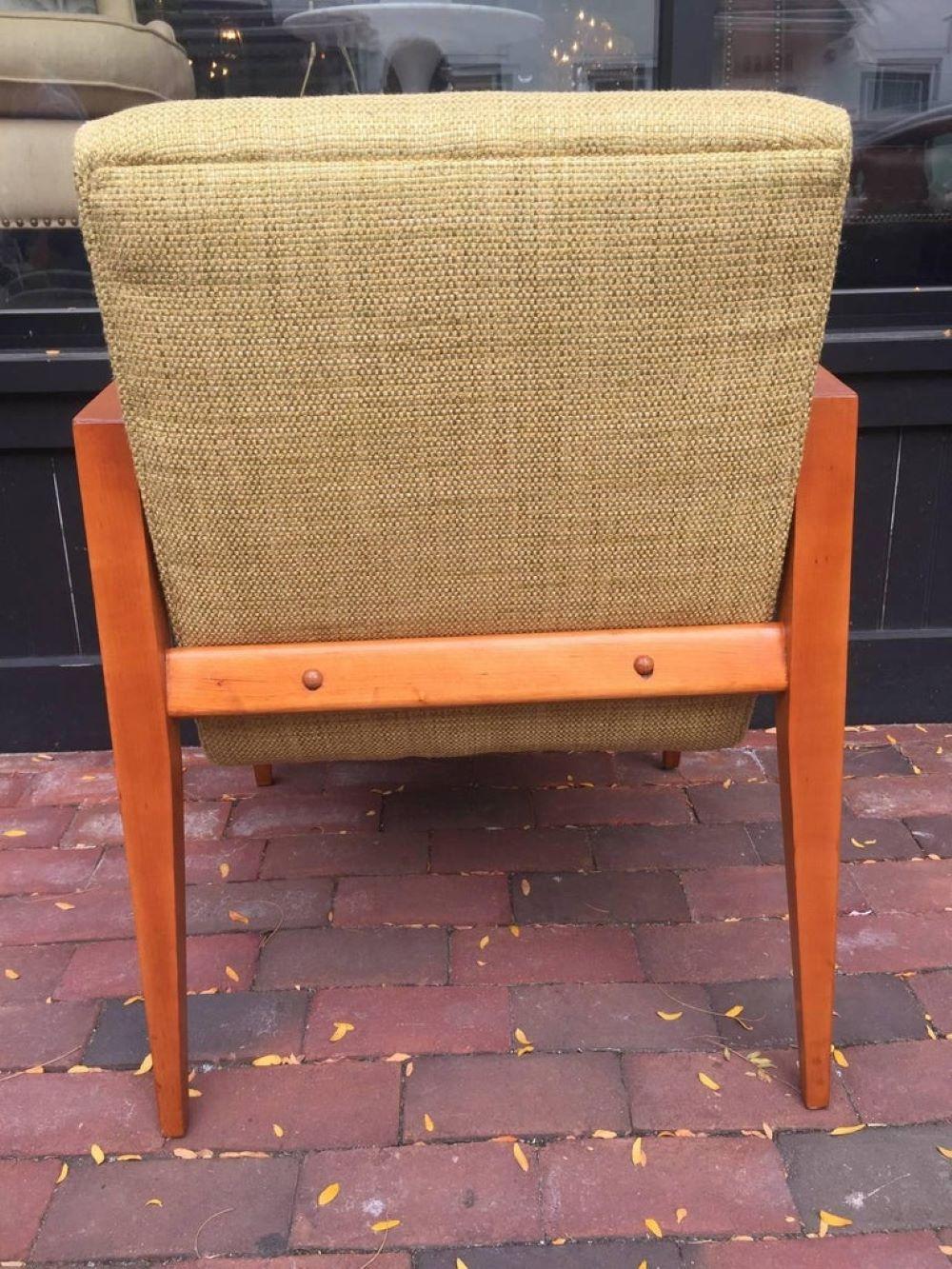 Américain Fauteuil moderne épuré, attribué à AT&T. Robsjohn-Gibbings en vente