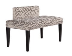 Elegante banco moderno de perfil bajo by Carrocel