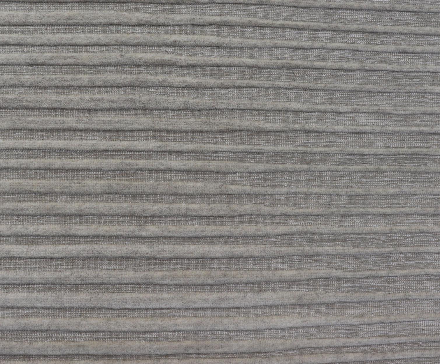 Moderne Tapis moderne en laine dans les tons beige et ivoire 12 x 15'1 en vente