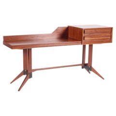 Sleek Slimline Mid Century Italian Desk