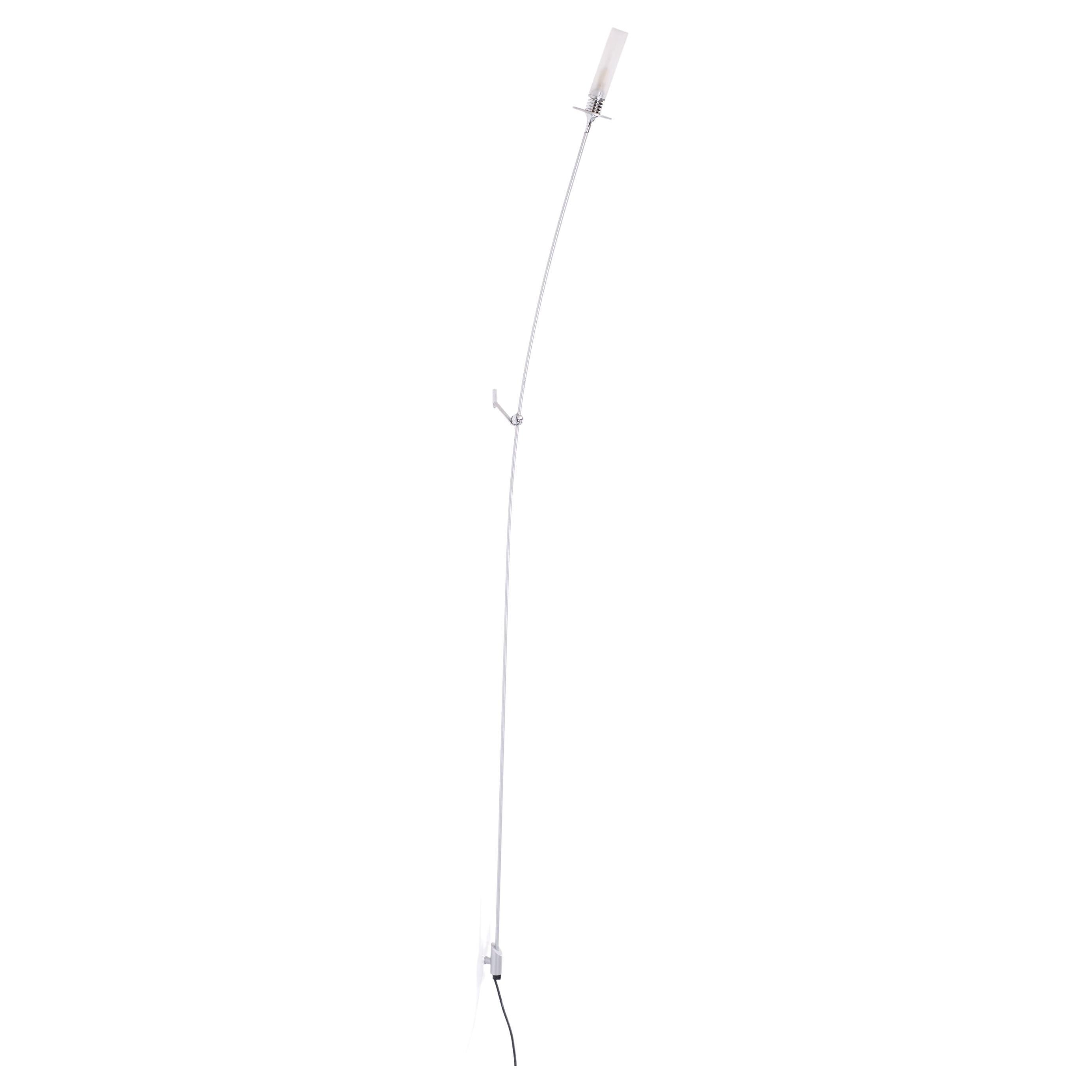 Sleek tall Halogen Wall lamp Occhio Italy  For Sale