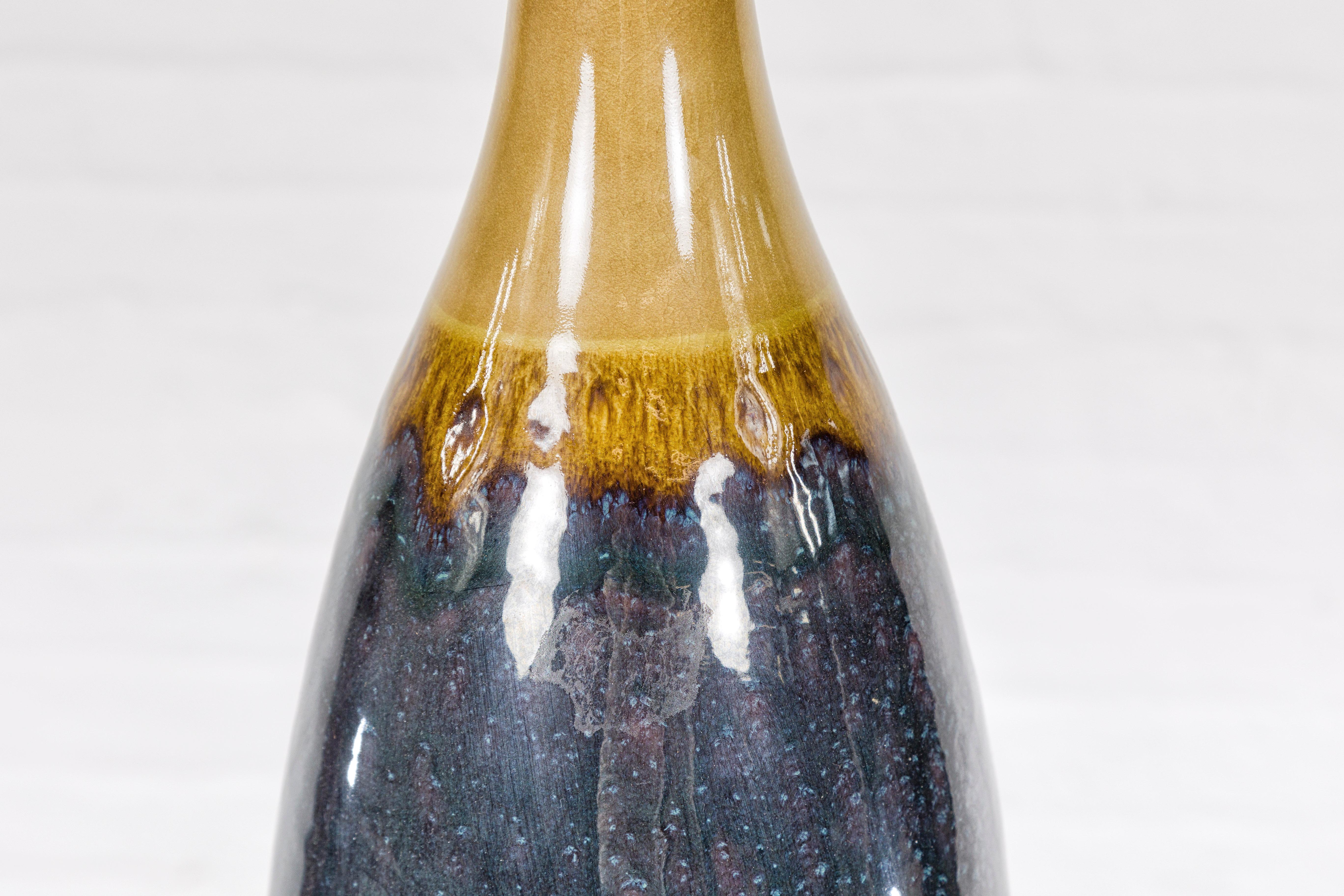Grand vase contemporain multicolore à bec étroit  en vente 5