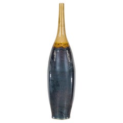 Sleek Tall Multi-Color Contemporary Vase with Narrow Mouth 