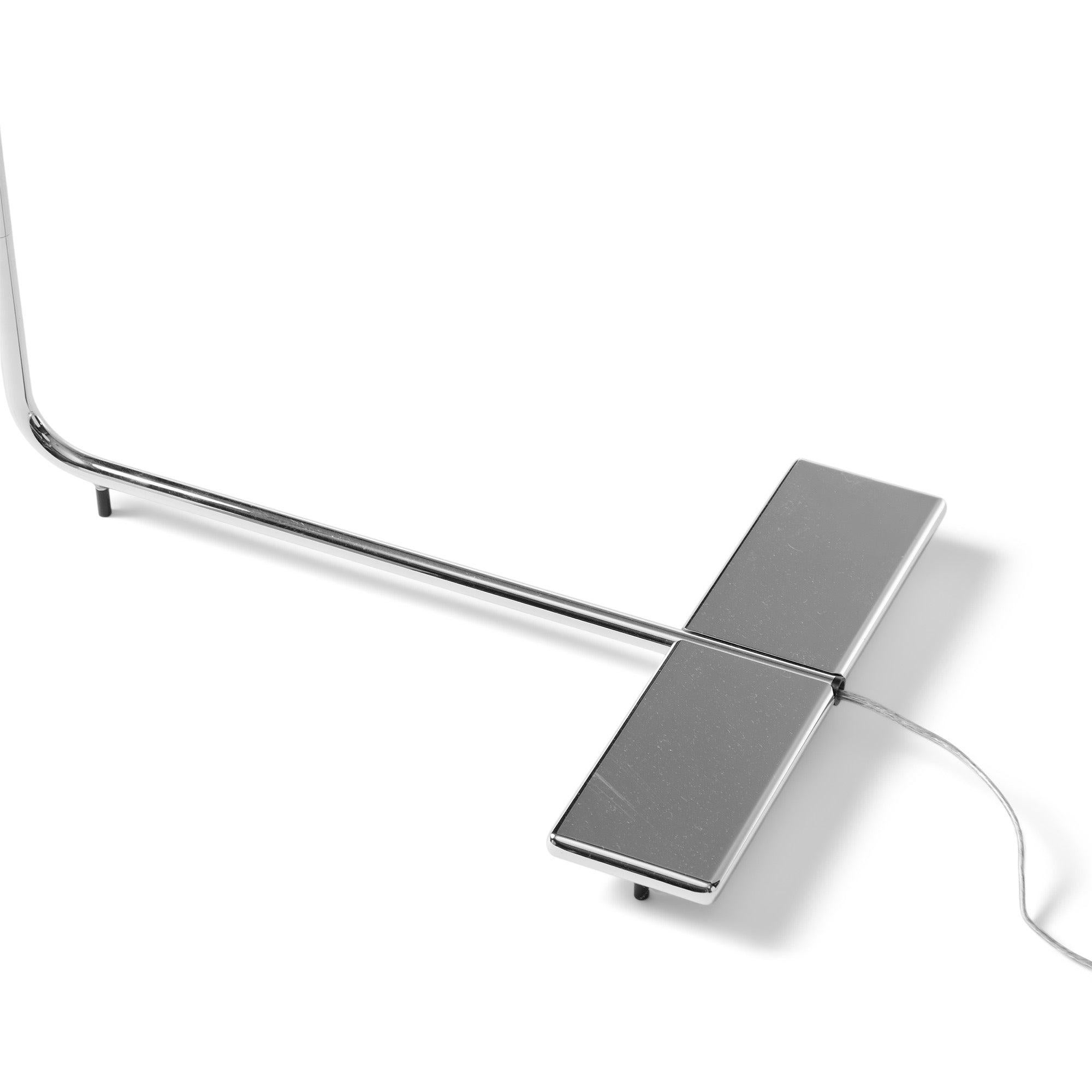 American Sleek Tilt/Swivel Chrome Floor Lamp by Cedric Hartman, 1960s For Sale