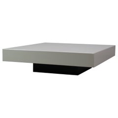 Sleek vintage minimalist coffee table
