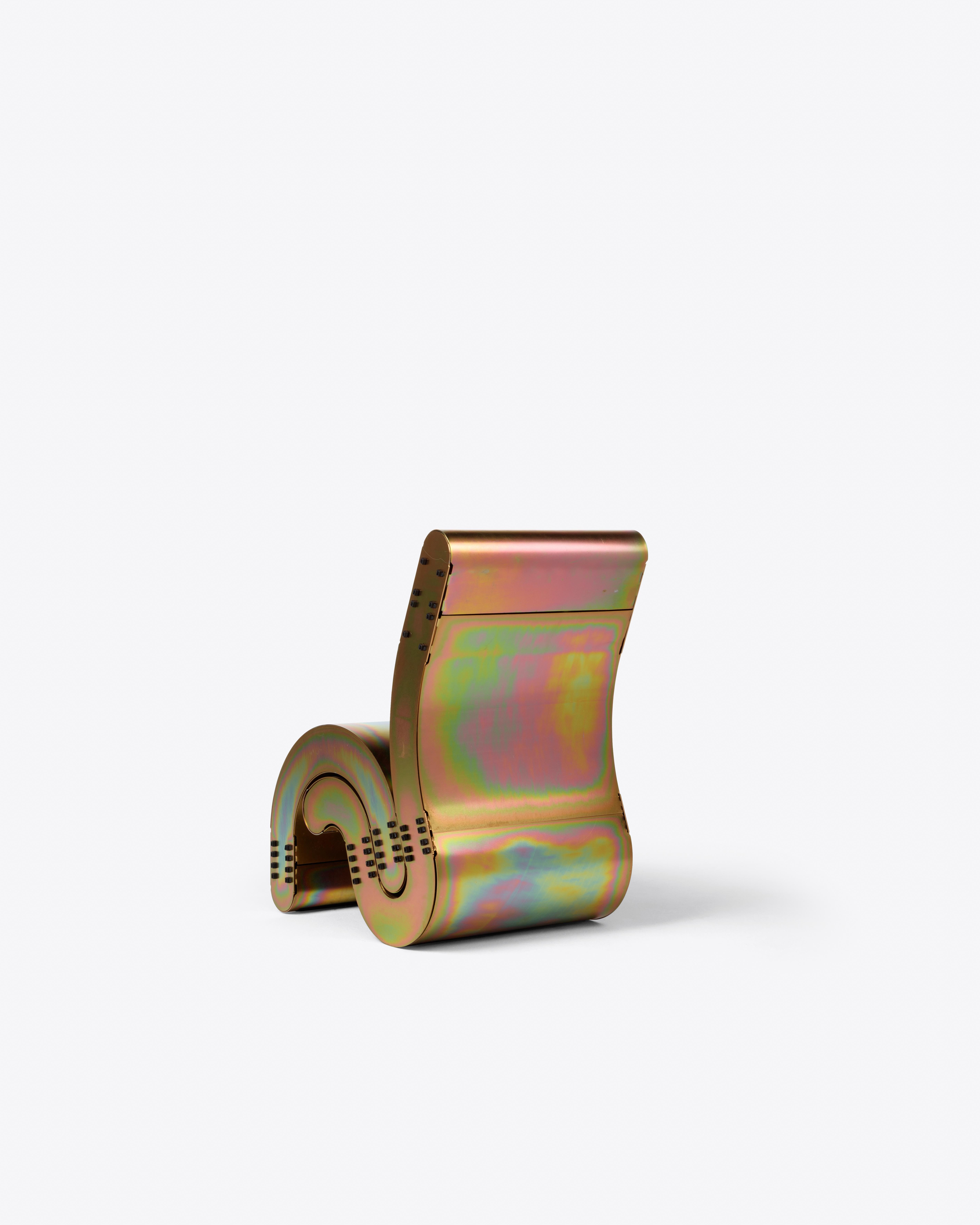 Brésilien Chaise longue Iridescent en vente