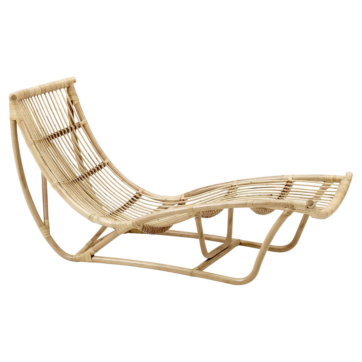 Sleeper Natural Chaise Longue For Sale