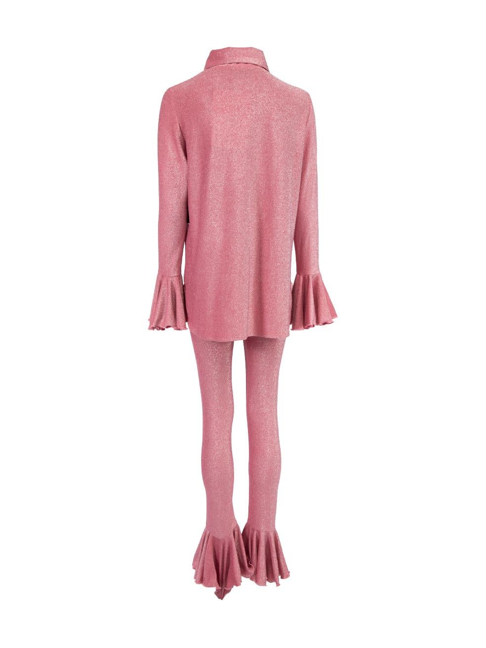 Sleeper Women's Matching Pink Glitter Pyjama Set In New Condition In London, GB