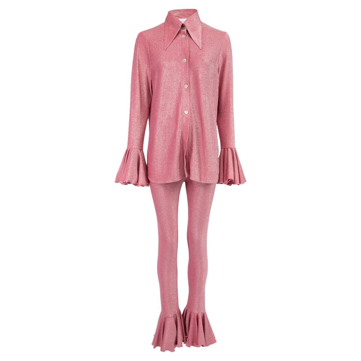 Sleeper Women's Matching Pink Glitter Pyjama Set