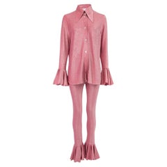 Used Sleeper Women's Matching Pink Glitter Pyjama Set