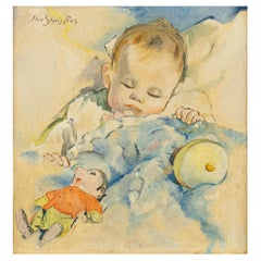 Sleeping Baby, Jan Sluijters (1881-1957)