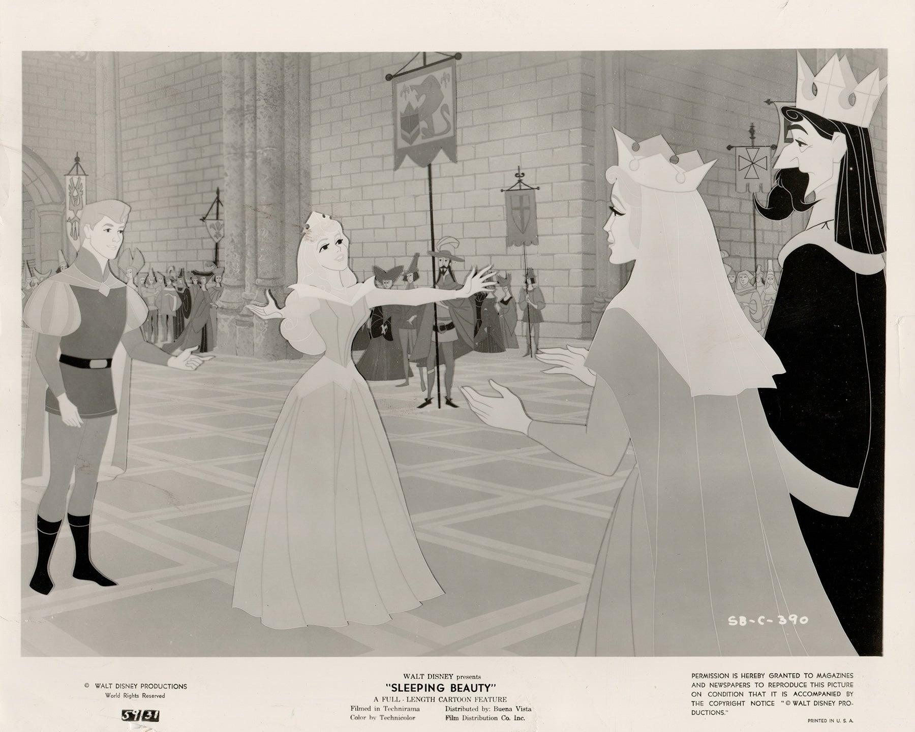 La Belle au Bois Dormant (1959) Publicité pour la presse - Encadré en vente 1