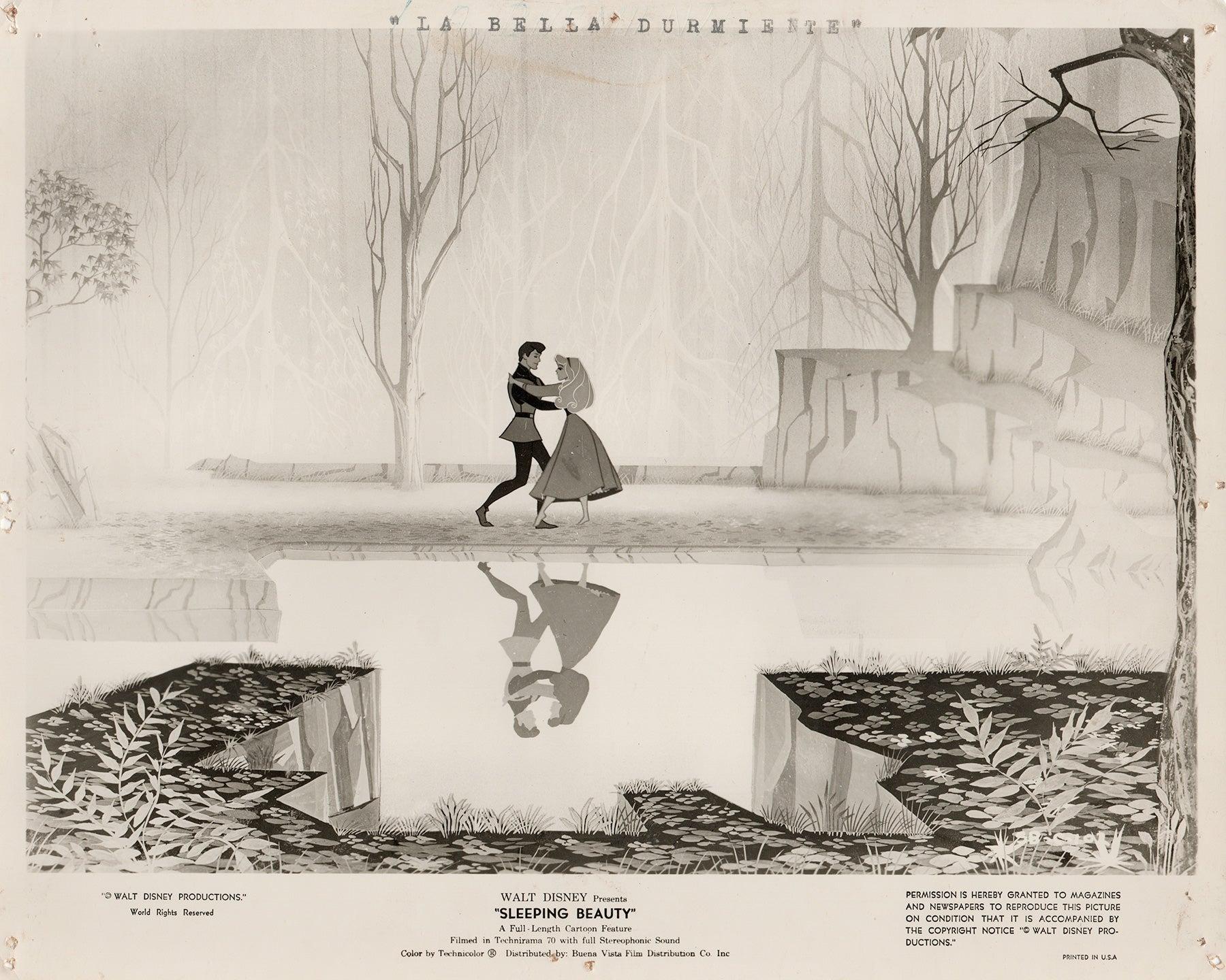 La Belle au Bois Dormant (1959) Publicité pour la presse - Encadré en vente 1