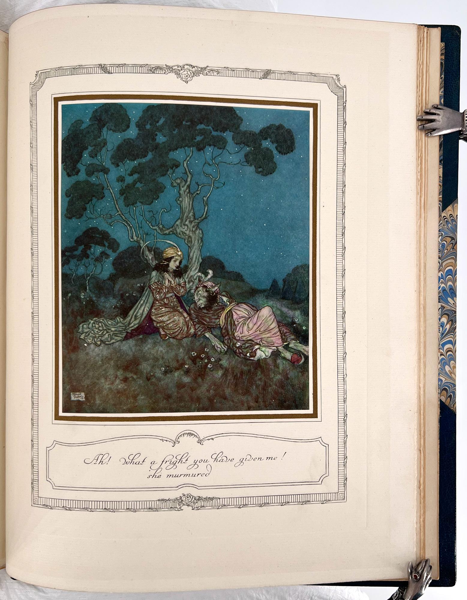 La beauté endormie et autres contes de fées de Sir A. Q. Couch  Edmund Dulac illustré. 5