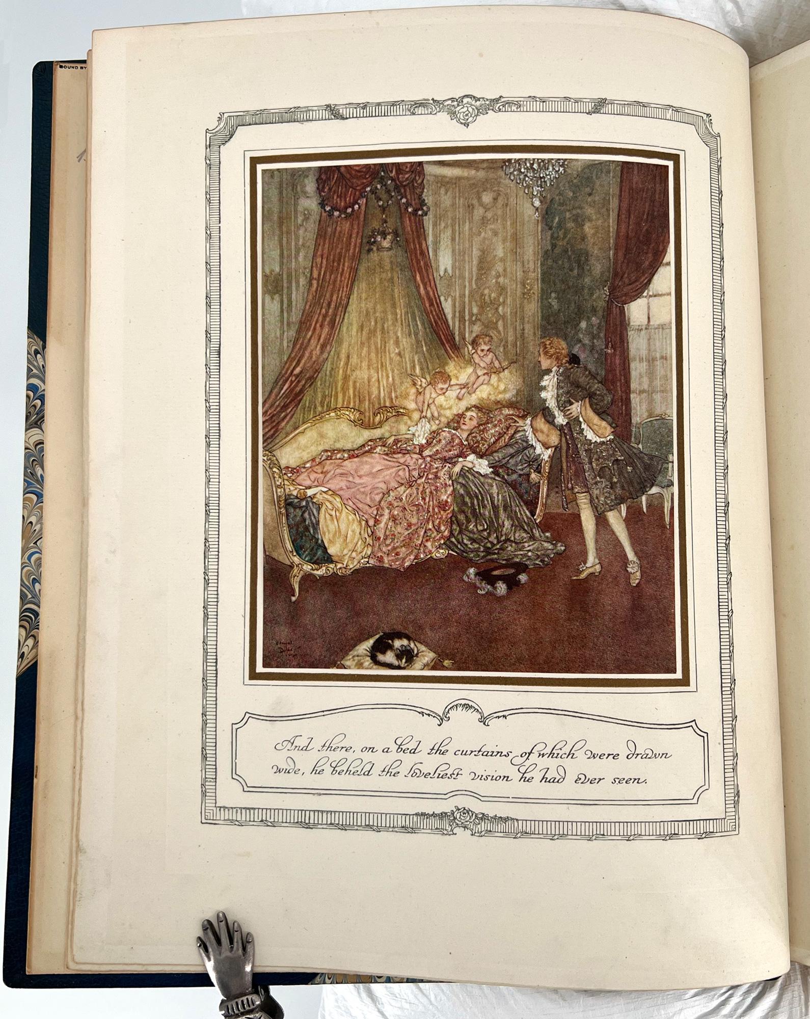 Anglais La beauté endormie et autres contes de fées de Sir A. Q. Couch  Edmund Dulac illustré.