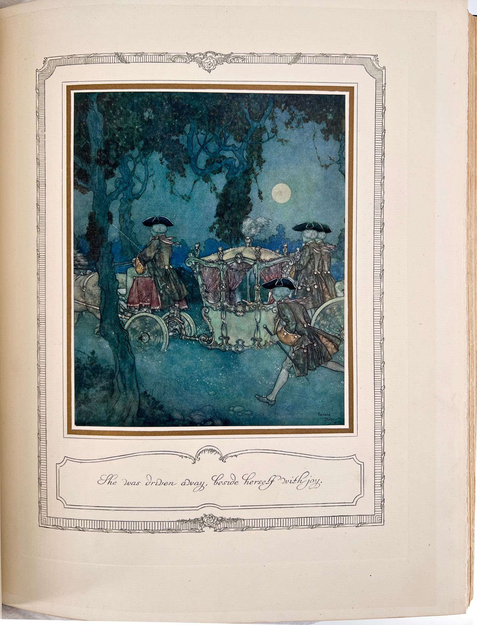 20ième siècle La beauté endormie et autres contes de fées de Sir A. Q. Couch  Edmund Dulac illustré.