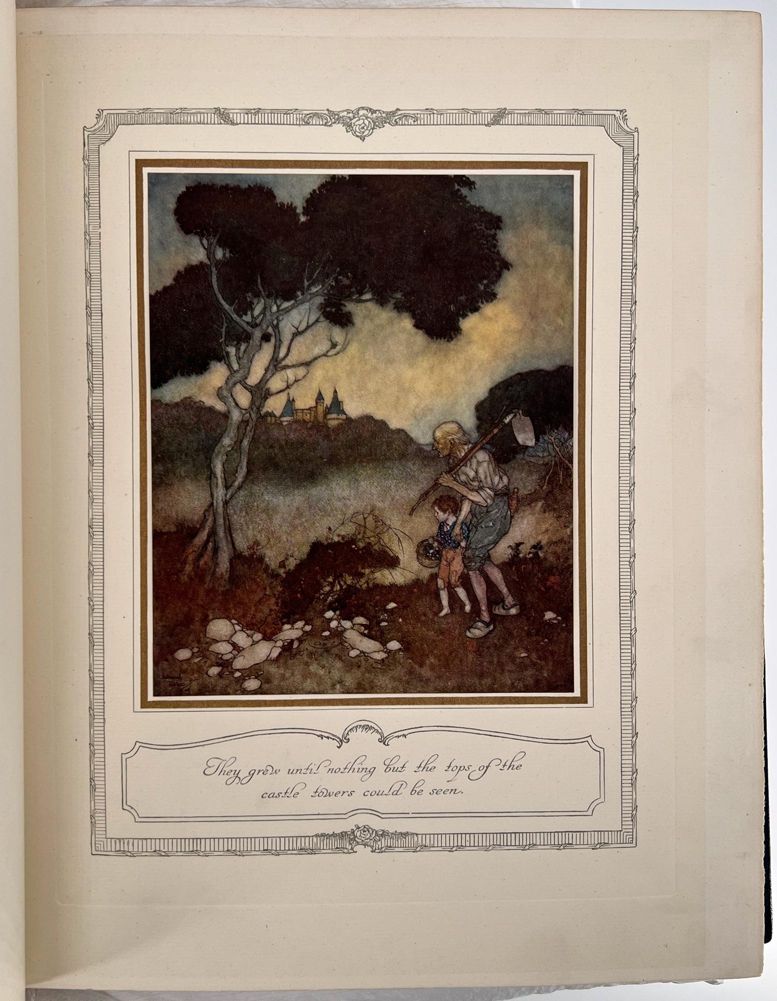 La beauté endormie et autres contes de fées de Sir A. Q. Couch  Edmund Dulac illustré. 3