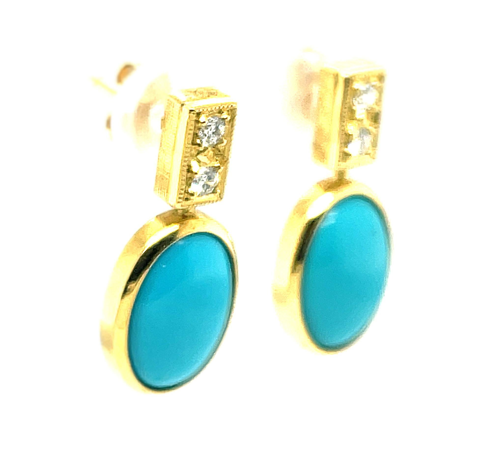 22 carat gold earrings