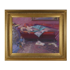 "Sleeping Beauty" Original Painting by Donald Putnam