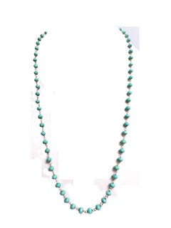 Collar largo Paradizia Turquesa de la Bella Durmiente (se muestra doblado)