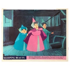 Vintage Sleeping Beauty, Unframed Poster, 1959, #7 of a set of 12