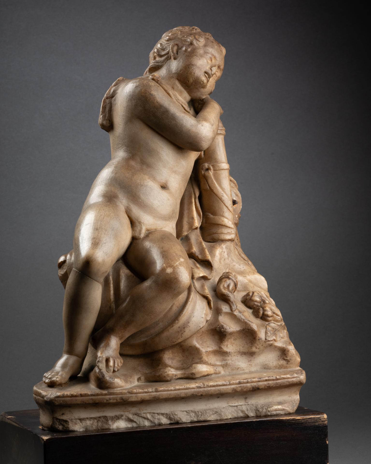 Rinascimento Eros dormiente - Roma, XVI secolo in vendita