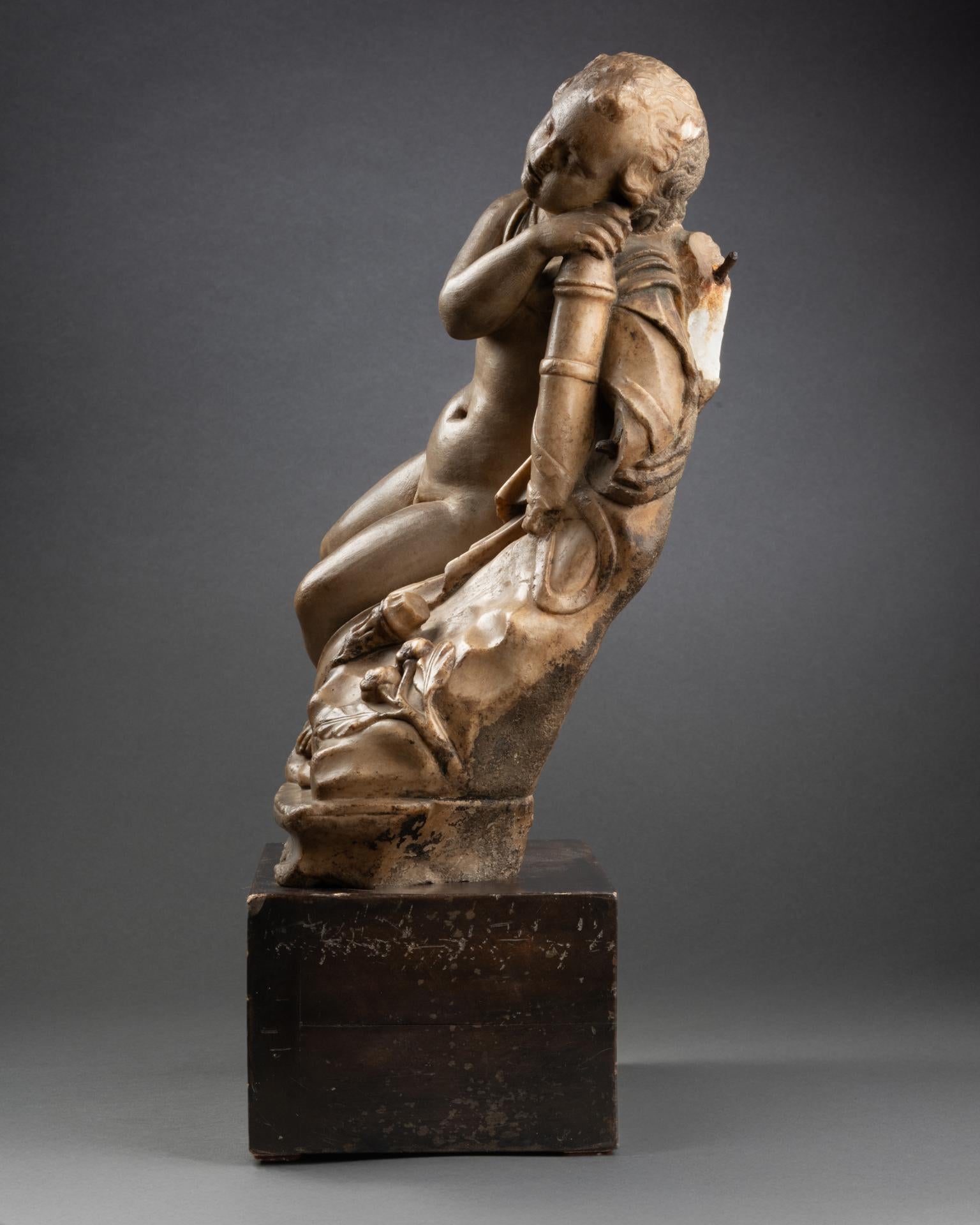 Eros dormiente - Roma, XVI secolo In condizioni buone in vendita a Bruxelles, BE