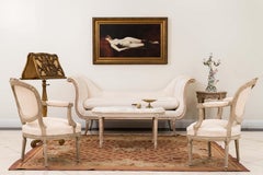 Schlafende nackte Frau, Porträt