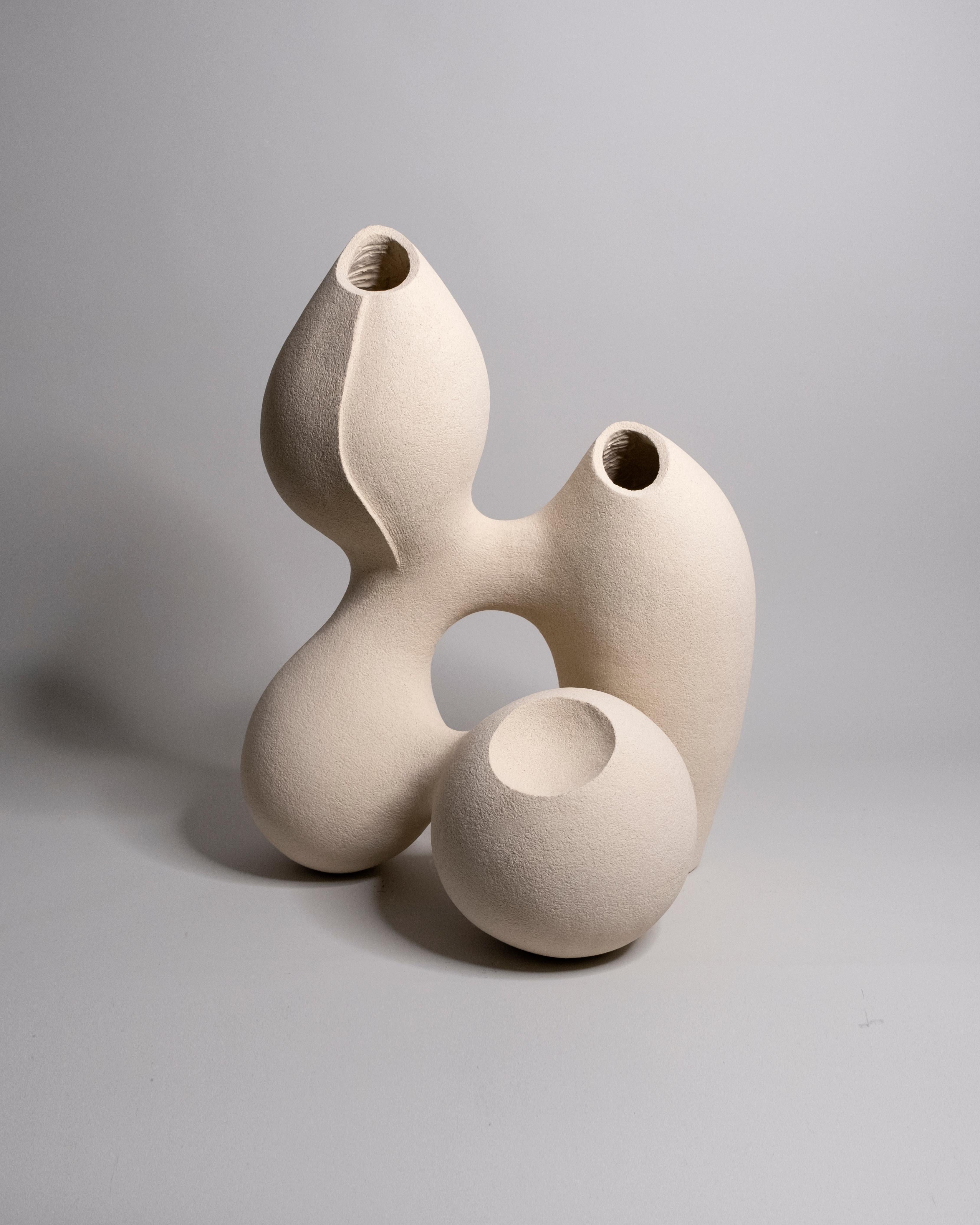 Sleeping Stone I by Terre Brute
Dimensions: 43 x 30 x 25 cm
Materials: Unglazed white stoneware.

