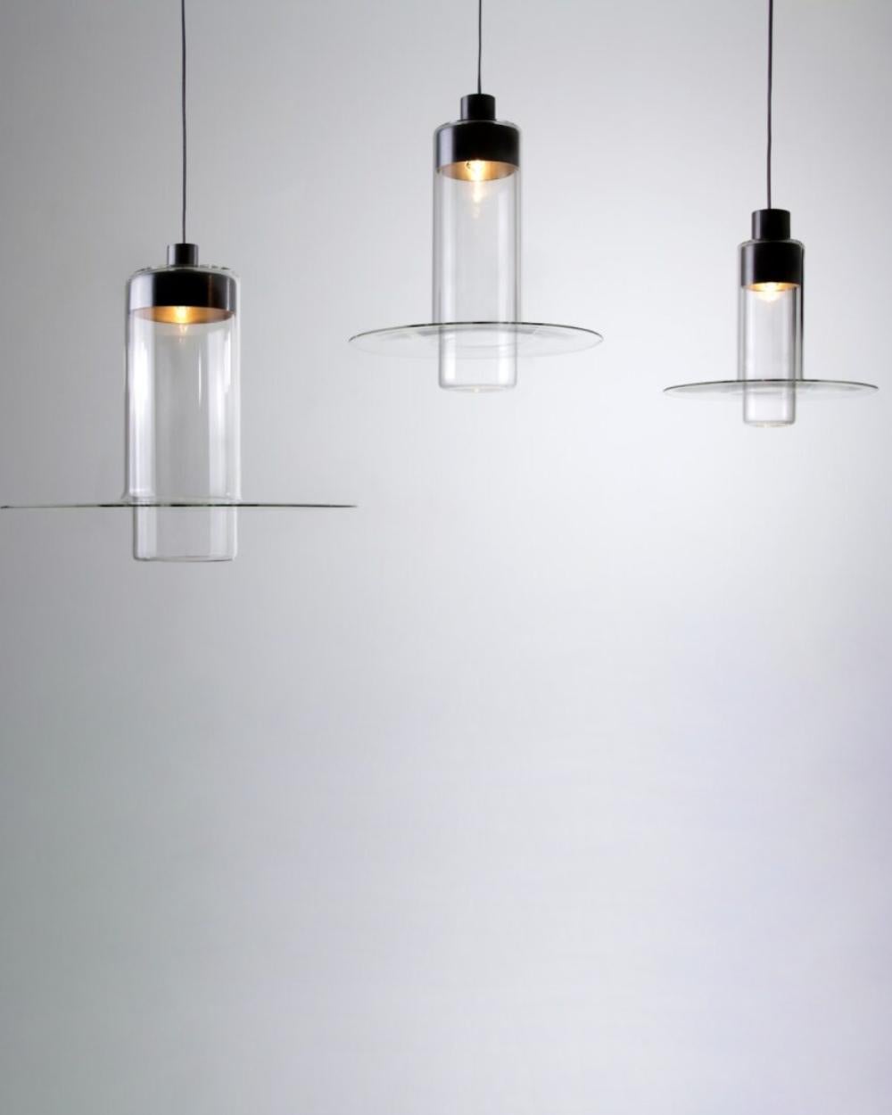 Italian SLEEVE S3 Pendant lamp by John Pawson for Wonderglass For Sale