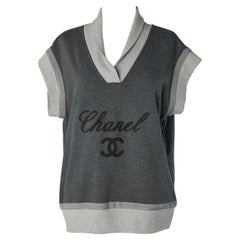 Sleeveless branded sweatshirt CHANEL