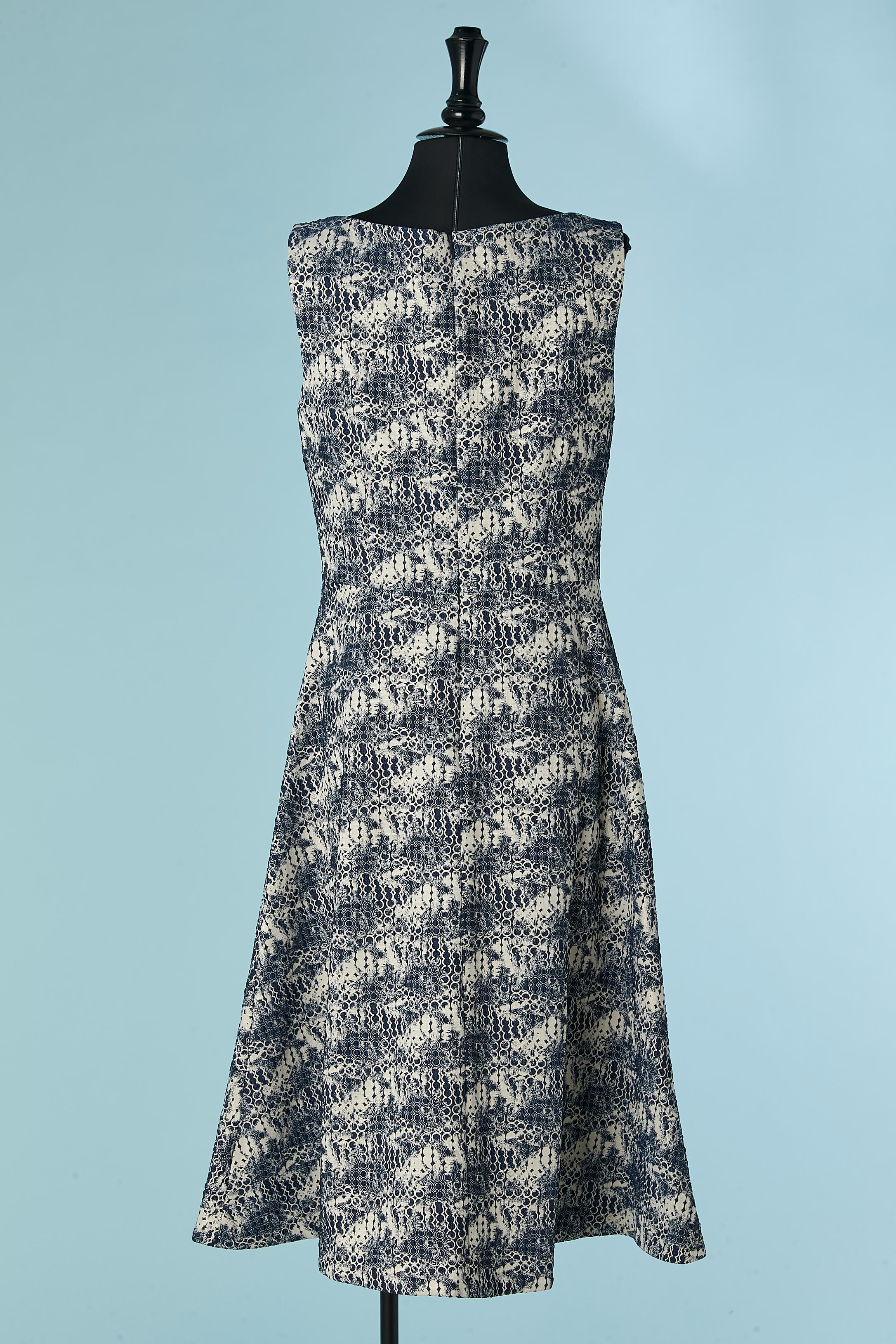 Robe de cocktail sans manches avec perles  KAY UNGER Neuf avec étiquette en vente 1