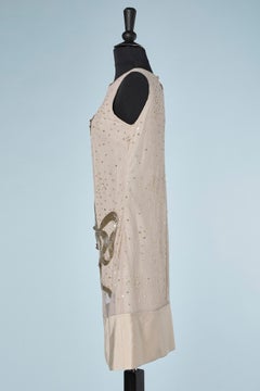 Abito da cocktail senza maniche con perline REDValentino